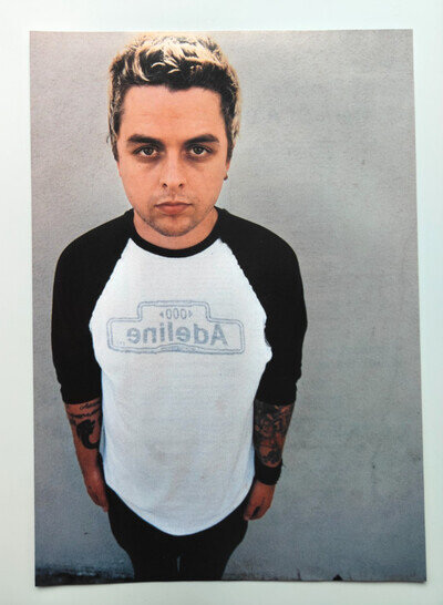 Green Day / Billie Joe Armstrong - Classic Magazine Picture / Mini-Poster - RARE