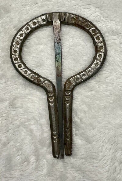 Vintage 30's Made In England Jaw Harp Antique Mouth Instrument Jew's Harp