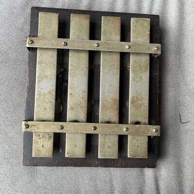 Vintage Antique 1916 Deagan 5 Plate Chimes Xylophone Wooden