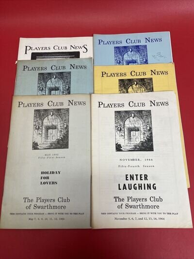 Players Club News Magazine 1960’s