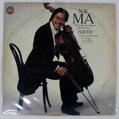 YO-YO MA HAYDN:CELLO CONCERTOS NO.1/NO.2 CBS 28AC1257 Japan VINYL LP
