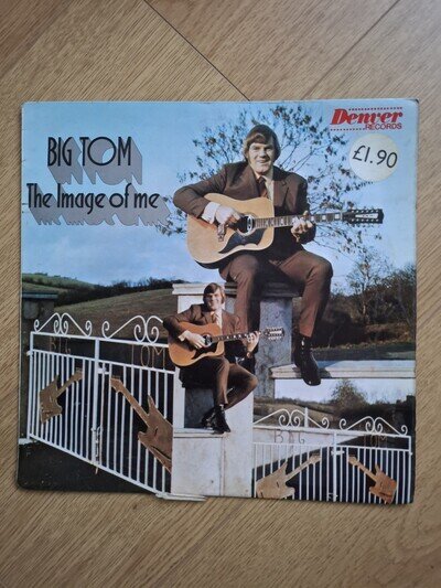 BIG TOM And The Mainliners THE IMAGE OF ME - VINYL LP 12" DENVER RECORDS - Rare