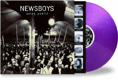 NEWSBOYS - Going Public (remastered) - PURPLE SWIRL VINYL LP + INSERT