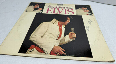 Elvis Presley Love Letters from Elvis Vinyl LP RCA Victor LSP-4530 Signed Cover