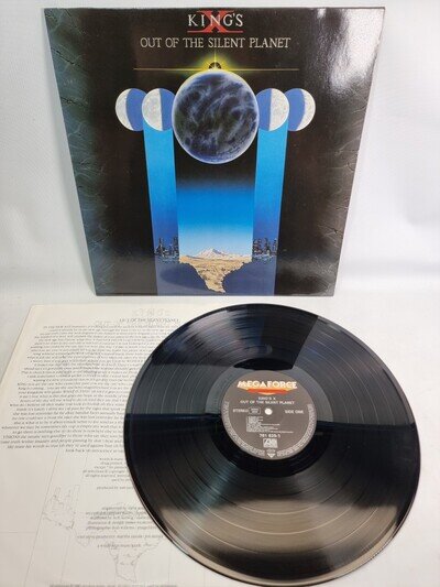 Kings X Out Of The Silent Planet + Inner Excellent 1988 Rare Original LP