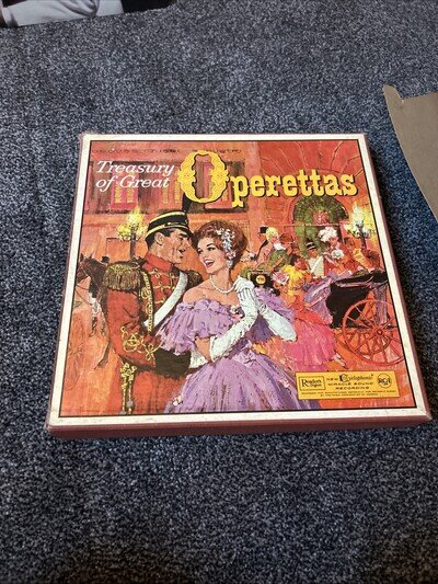 Treasury of Great Operettas 9-LP Box Set EX Reader's Digest Bonus Anna Moffo
