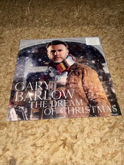 GARY BARLOW - THE DREAM OF CHRISTMAS - WHITE VINYL ALBUM BRAND NEW & SEALED