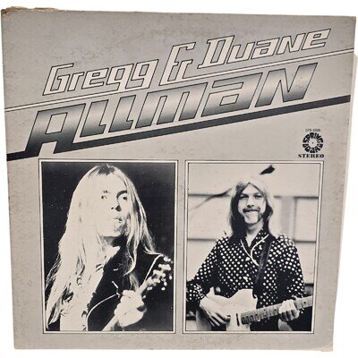 Gregg & Duane Allman LP 1970s Vinyl Record Springboard Stereo Rock
