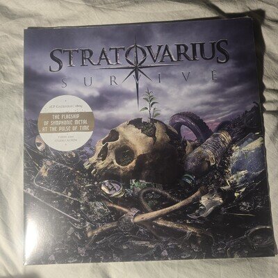 Stratovarious Survive 2x LP 180g Gatefold Vinyl Album. Mint Sealed New LTD Ed