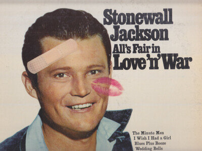STONEWALL JACKSON - Four classic, near mint vinyl LPs for one low price!