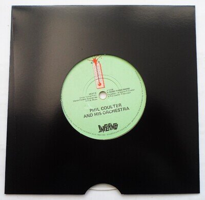 PHIL COULTER AND HIS ORCHESTRA - A GOOD THING GOING 7" CLEAR VINYL 1979 *VG*