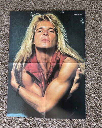 Van Halen And Quiet Riot Rare Double Sided Poster
