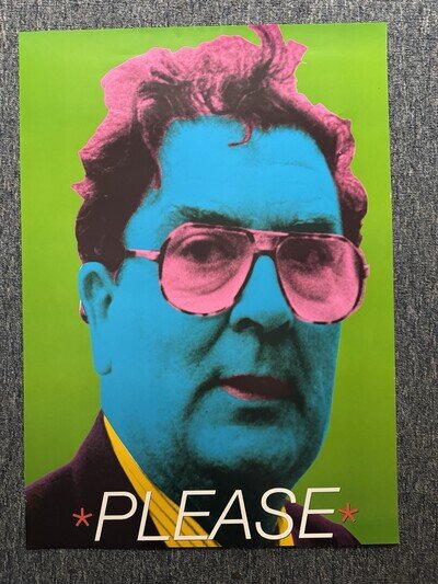 RARE VINTAGE 72x51 BILLBOARD/RECORD STORE POSTER - U2 - PLEASE (2001) UBER COOL
