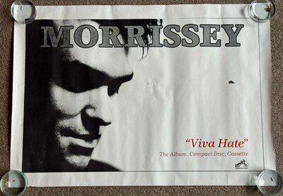 Morrissey Viva Hate Promotional Poster