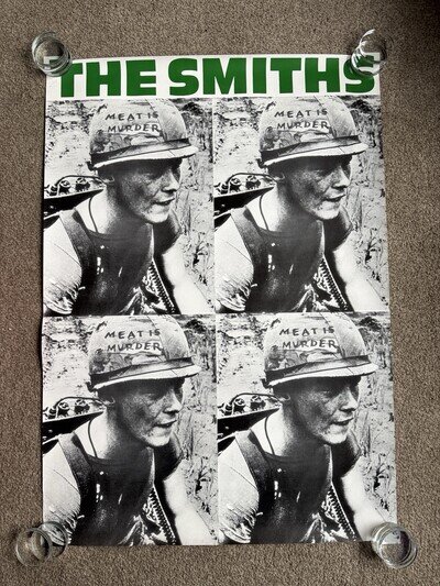 The Smiths Meat Is Murder Promotional Poster