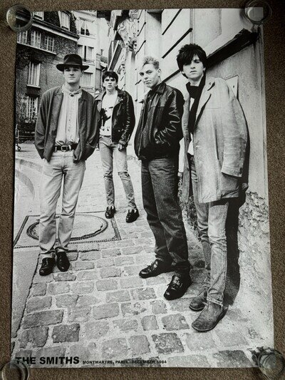 The Smiths Montmatre 1984 Poster