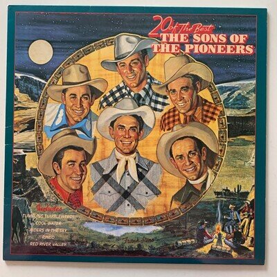 The Sons Of The Pioneers – 20 Of The Best - Vinyl LP - Near Mint (NM/NM) NL89525