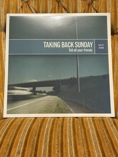 Taking Back Sunday Tell All Your Friends Coke Bottle Clear Vinyl Record LP NEW