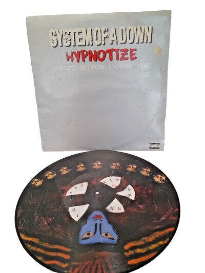 SYSTEM OF A DOWN - HYPNOTIZE - LIMITED EDITION PICTURE DISC - 2005. LOOKS GOOD.