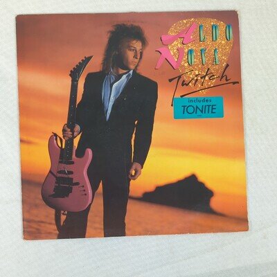 Aldo Nova Twitch 1985 Vinyl LP with Inner Sleeve PRT 26440 Rock Album