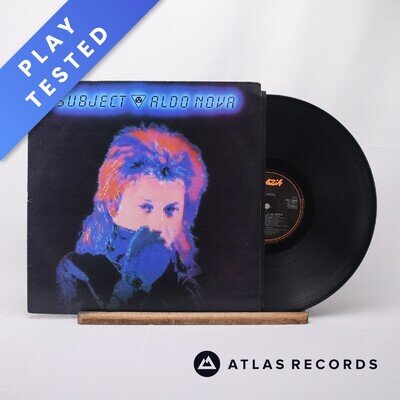Aldo Nova Subject.....Aldo Nova Lyric Sheet LP Album Vinyl Record - EX/EX