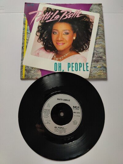 Patti LaBelle ‎Oh, People 7" Vinyl Record MCA 1075 UK 1986