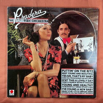 Pasadena Roof Orchestra 12" Vinyl LP Spot Records 1979