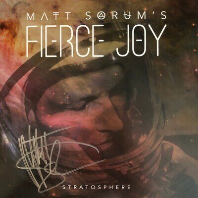 NEW Matt Sorum (Guns n Roses) FIERCE JOY Stratosphere - Ltd 500 SIGNED COPIES