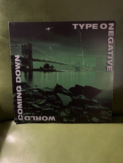 Type O Negative - World Coming Down 2LP Green Vinyl 20th anniversary edition EX!