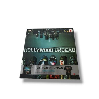 Hollywood Undead Swan Songs Limited Edition Vinyl T-Shirt Sz Small 2009 Y2K VTG