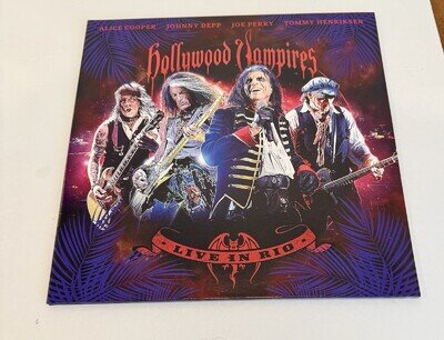 Hollywood Vampires Live in Rio (Vinyl) 12" Album Numbered Pre-owned NM/NM