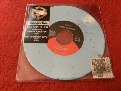 DEATH CAB FOR CUTIE FREEDY JOHNSTON BAD REPUTATION RSD 2015 BLUE VINYL FREE POST