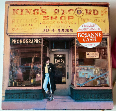 Rosanne Cash / King's Record Shop UK 1987 COUNTRY/ROCK VERY GOOD+ LP VINYL