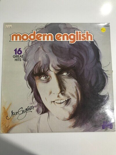 Vintage LP Record - Jon English - Modern English