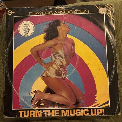 The Players Association Turn the Music Up! 12" Vinyl Record 1979 Disco Funk