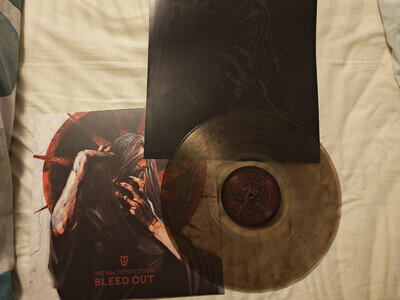 WITHIN TEMPTATION BLEED OUT 12"SMOKE COLOURED VINYL LP AS NEW