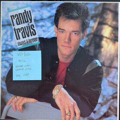 Randy Travis Always & Forever Vinyl Record VG+/VG+ WX107 1987