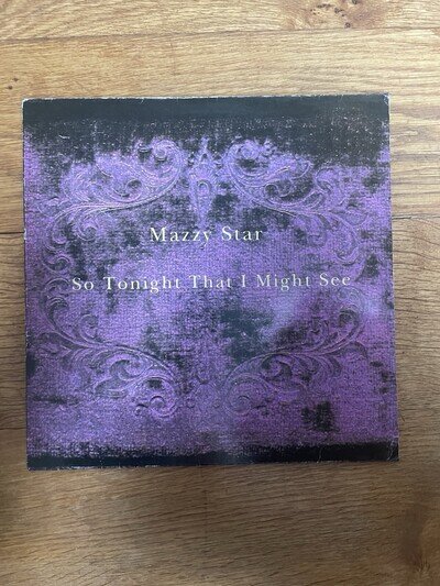Mazzy Star - So Tonight That I Might See - Original First U.K. Press Vinyl 1993