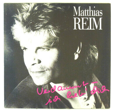 12" Maxi - Matthias Reim - Damn, I Love You - C2184 - Washed & Cleaned