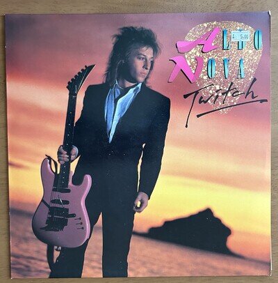 Aldo Nova .Twitch . 1985 Europe LPVinyl Record.