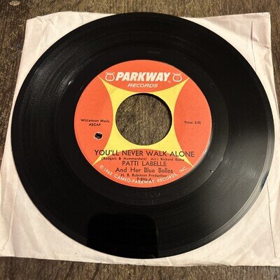 Patti LaBelle And The Bluebells - You'll Never Walk Alone Parkway – P 896 7”