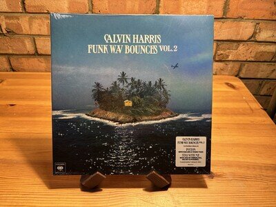 Calvin Harris Funk Wav. Bounces Vol. 2 Vinyl LP Orange Coloured 2022 New Sealed