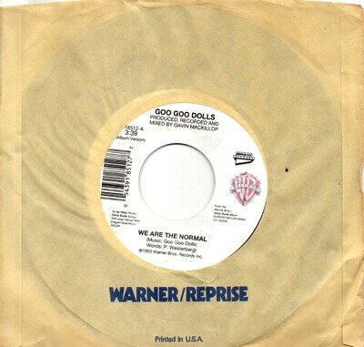 Goo Goo Dolls:We are the normal/Another second time around:US Warner Bros:1993