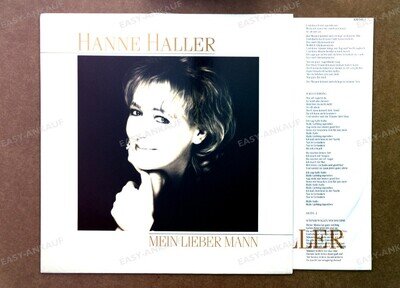 Hanne Haller - Mein Lieber Mann GER LP 1989 + Innerbag '*