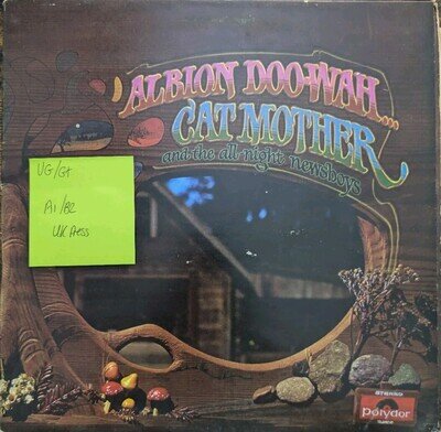 Cat Mother & The All Night Newsboys Albion Doowah Vinyl Record VG/G+ 2425021