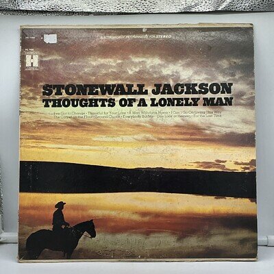 Thoughts Of A Lonely Man By Stonewall Jackson (LP Vinyl 1968) - FREE SHIPPING