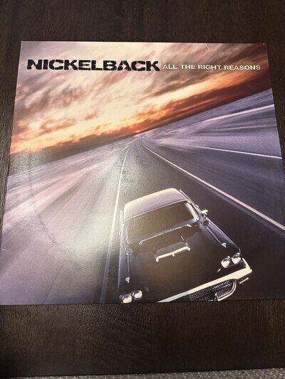Nickelback – All the Right Reasons (2005 Roadrunner Records LP, Like New Vinyl,