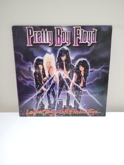 Pretty Boy Floyd Leather Boyz with Electric Toyz 1989 Vinyl Record MCA-6341 VG