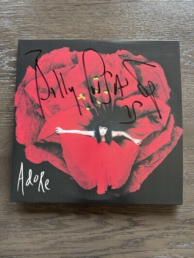 THE SMASHING PUMPKINS SIGNED AUTOGRAPH Adore -180 Gram Gray Marble Vinyl LP
