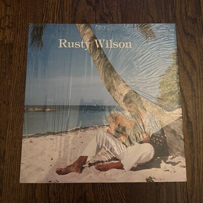 VINYL RUSTY WILSON S/T LP PRIVATE VANITY 1981 LOUNGE COUNTRY BEATLES JOHNNY CASH